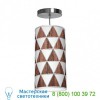 Jefdesigns jd_Triangle1_Ebony_Lisha16 Triangle 1 Column Pendant Light, светильник