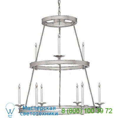 Launceton 2-Tier Chandelier CHC 1606AB Visual Comfort, светильник