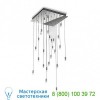 SER-24P-PC-BU Seraph Square LED Multi-Light Pendant Light Blackjack Lighting, светильник