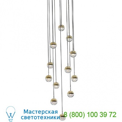 SLD-1010PC12-BRS Dora P12 Multi-Light Pendant Light Seed Design, светильник