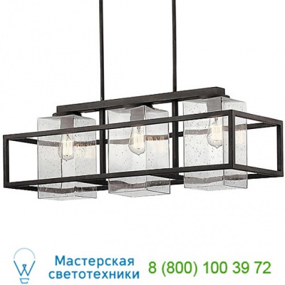 49805WZC Wright Outdoor Chandelier Kichler, уличный подвесной светильник