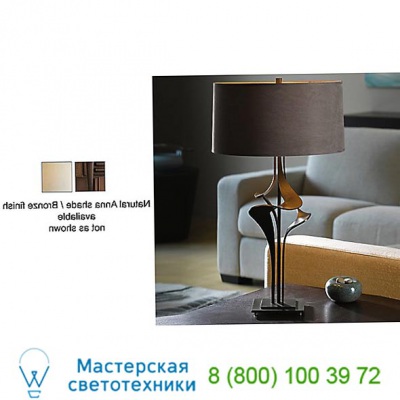 Hubbardton Forge Antasia Table Lamp - 272800 (Natural Anna/Bronze/Incandescent) - OPEN BOX RETURN OB-272800-1008, опенбокс
