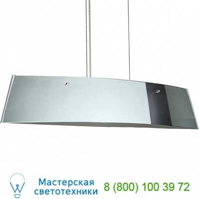 LS3-445406-BR Besa Lighting Silhouette Three Light Linear Pendant, светильник