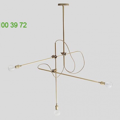 Industrial Chandelier WS-1601HR-101 WORKSTEAD, светильник