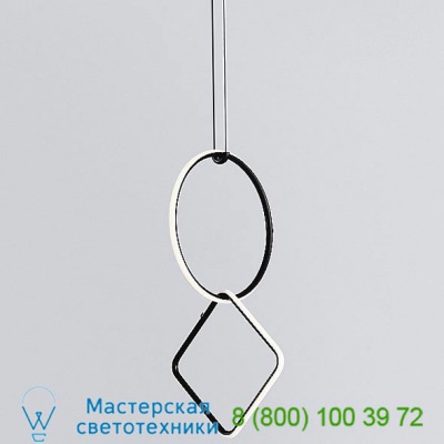 FLOS Arrangements Round Small Two Element Suspension FU041630 | F0406030 | F0405030, светильник
