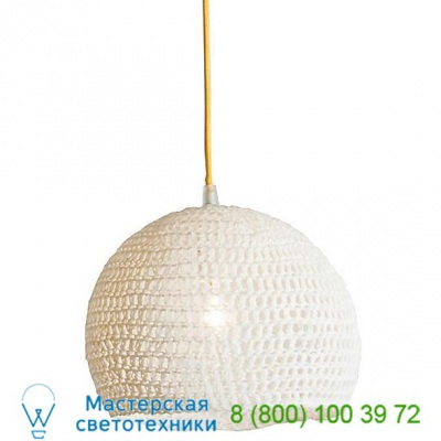 In-Es Art Design TRAMA 1 WHITE/YELLOW CABLE Trama 1 Pendant Light, светильник