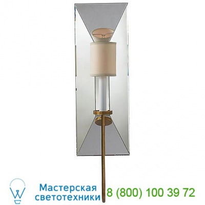 Cotswold Mirrored Wall Light Visual Comfort CHD 1602AB-NP, настенный светильник