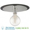H137501S-AGB/BK Milo Flush Mount Ceiling Light Mitzi - Hudson Valley Lighting, светильник