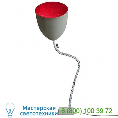 Flower Cemento Floor Lamp In-Es Art Design FLOWER CEMENTO GREY/WHITE, светильник