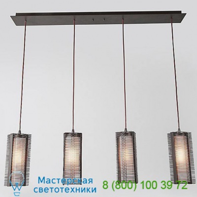 Hammerton Studio Downtown Mesh Linear Suspension Light PLB0020-04-FB-F-C01-E2, светильник