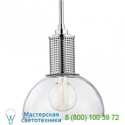 Halcyon 1 Light Pendant Light 7210-AGB Hudson Valley Lighting, светильник