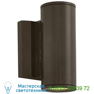 Kore Round Wall Sconce Hinkley Lighting 1876BZ, уличный настенный светильник