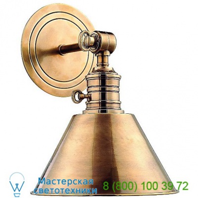 Hudson Valley Lighting 8321-AN Garden City 1 Light Wall Sconce, настенный светильник