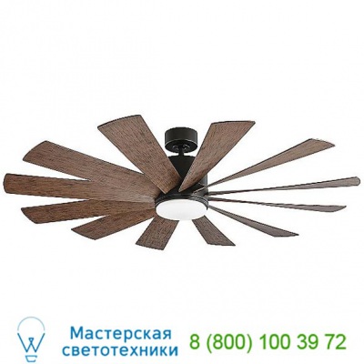 Windflower Smart Ceiling Fan FR-W1815-60L-GH/WG Modern Forms, светильник