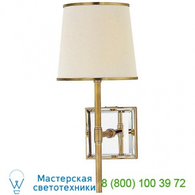 Visual Comfort KS 2120PN/MIR-L/PN Bradford Wall Light, настенный светильник