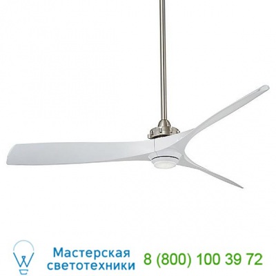 Minka Aire Fans F853L-BN/AMP Aviation LED Ceiling Fan, светильник