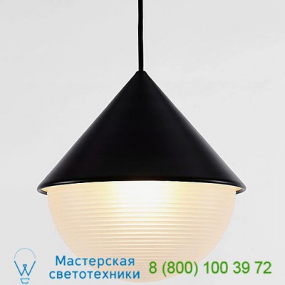 Half and Half Hemisphere Pendant Light Roll & Hill HALFP-HEM-BK-CF-U, светильник