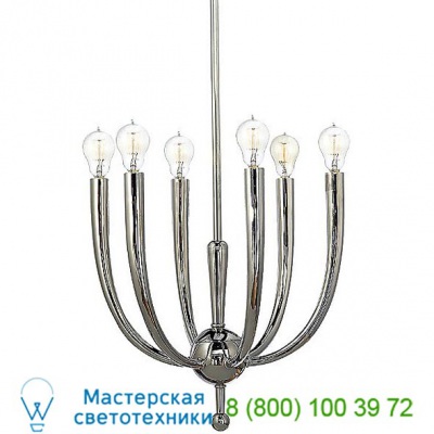 S 5395BZ Horn 6-Light Chandelier Visual Comfort, светильник