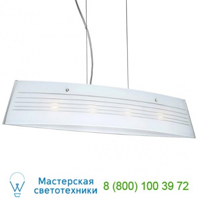 LS3-445406-BR Besa Lighting Silhouette Three Light Linear Pendant, светильник