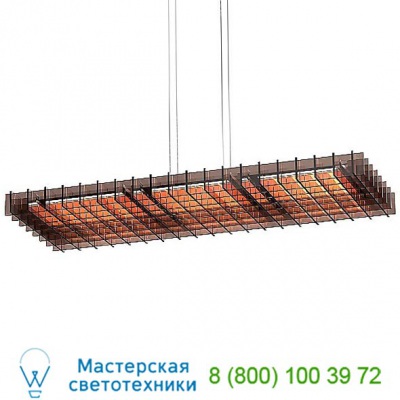 Pablo Designs GRID 1X3 ASH Pablo Grid Single Pendant Light, светильник