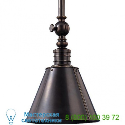 Darien Pendant with Metal Shade 9908-HN Hudson Valley Lighting, светильник
