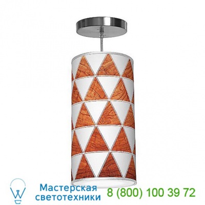 Jefdesigns jd_Triangle1_Ebony_Lisha16 Triangle 1 Column Pendant Light, светильник