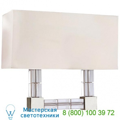 Alpine Two Light Wall Sconce Hudson Valley Lighting 7102-PN, настенный светильник бра