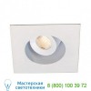HR-LED252E-27-WT WAC Lighting 1 Inch LEDme Electonic Recessed Downlight - 20 Degree Adjustment from Vertical - Square - LED252E, светильник