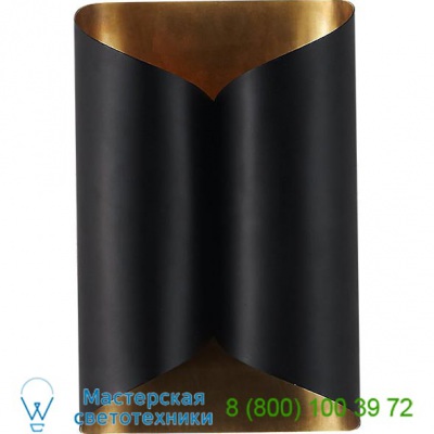 Selfoss Wall Light ARN 2036BLK Visual Comfort, настенный светильник
