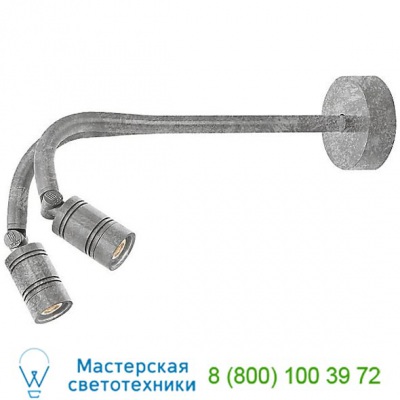 LBLED2BK3LBD018 Troy RLM Lighting LS Series LED Bullet Head Dual Arm Indoor/Outdoor Wall Sconce, уличный настенный светильник
