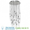 Seraph Round 20 Inch LED Chandelier SER-20P-BL-BU Blackjack Lighting, светильник