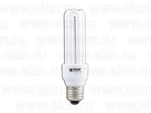Лампа энергосберегающая 4U 65W 4000K E27 10000h EKF