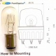 MAB-T15-D (130V/25W) - Лампа накаливания для светосигнальной колонны байонетное крепление 15мм 130V/25W Autonics
