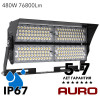 Мощный светодиодный прожектор AURO-PRO-FL-G1-480 (480W 76800Lm)