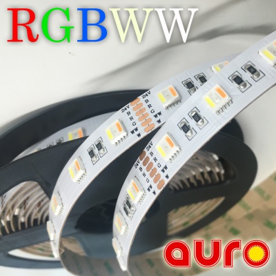 Светодиодная лента RGBWW (красный/зелёный/синий/белый/тёплый белый)