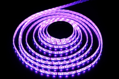 Светодиодная лента LEDcraft SMD 5050 15 Ватт на метр 60 диодов на метр IP 65 RGB Многоцветная