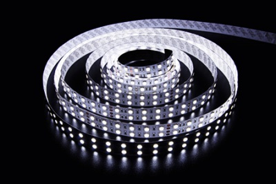 Светодиодная лента LEDcraft SMD 5050 25 Ватт на метр 120 диода на метр IP 33 Холодный белый