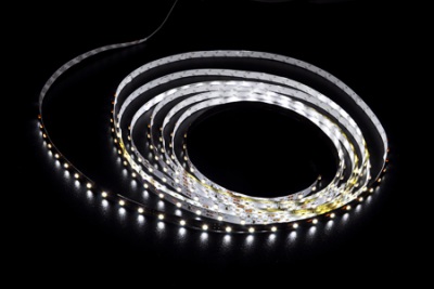 Светодиодная лента LEDcraft SMD 3528 4,8 Ватт на метр 60 диодов на метр IP 33 Холодный белый
