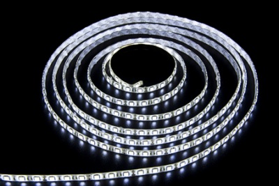 Светодиодная лента LEDcraft SMD 5050 15 Ватт на метр 60 диодов на метр IP 65 Холодный белый