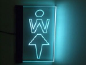 Светильник "ТУАЛЕТ Ж"