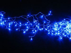 Световые светодиодные гирлянды сосульки бахрома
