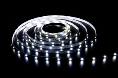 Светодиодная лента LEDcraft SMD 5050 7.2 Ватт на метр 30 диодов на метр IP 33 Холодный белый