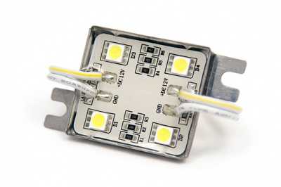 Светодиодный модуль LEDcraft 4 LED 5050 1.14 Ватт Красный
