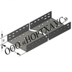 Лоток перфорированный ЛМ 400х80