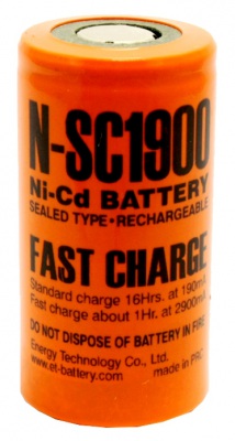 Аккумулятор никель-кадмиевый (NiCd) Energy Technology N-SC1900