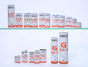 Литиевые (Li-SO2) элементы питания SAFT, серия LO / G