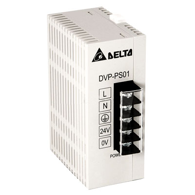 DVP-PS01 Блок питания 1х100~240VAC, 24В/1А DC, Delta Electronics