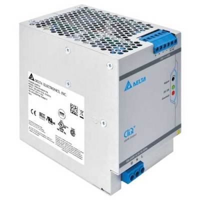 DRM-24V480W1PN Блок питания 1х220В AC или 88-375В DC, Uвых = 24В, I нагрузки макс = 20А, 480Вт, метал. корпус