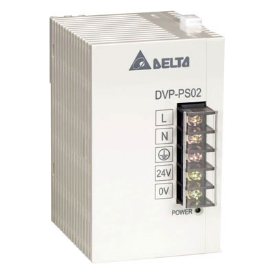 DVP-PS02 Блок питания 1х100~240VAC, 24В/2А DC, Delta Electronics