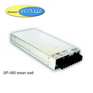 Импульсный блок питания 480W, 5V, 0-85A - SP-480-5 Mean Well
